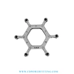 Aluminiu de distrugere octagon Spacer Damper