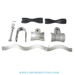 Bridă de suspensie preformată pentru ADSS